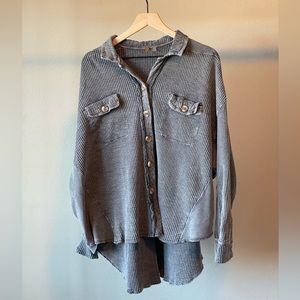 Free People One Scout Jacket | Black | Size S